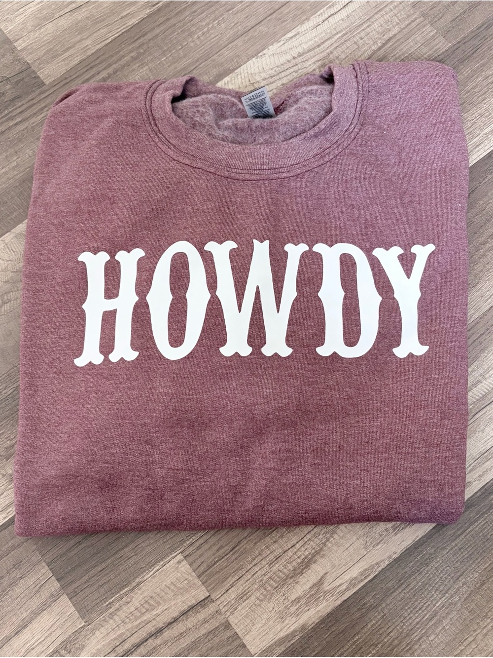 Howdy Graphic Sweatshirt